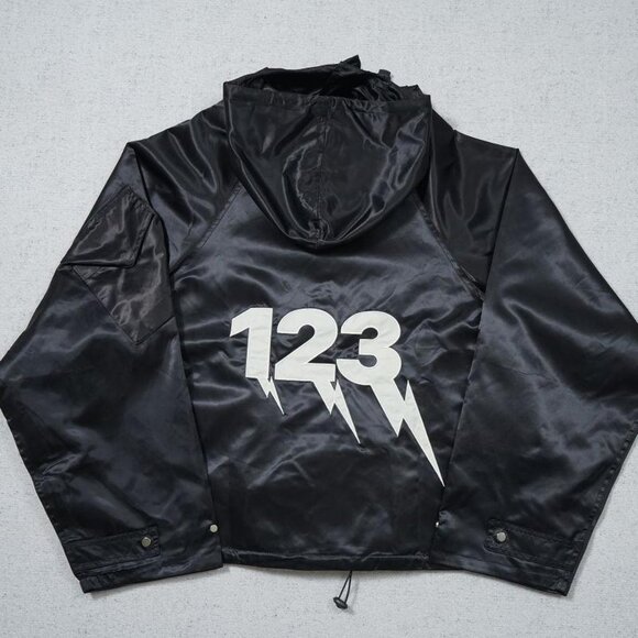 RIVINGTON ROI REBIS Alphabet Lightning Black Jacket - Picture 5 of 6